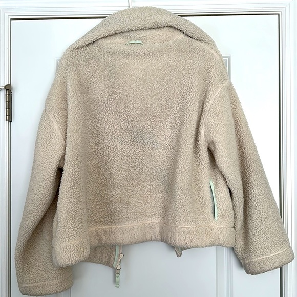 FP movement warm Sherpa cream jacket - Picture 2 of 3